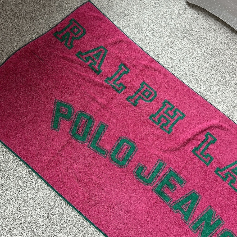 RALPH LAUREN | vintage beach towel - Picture 2 of 6